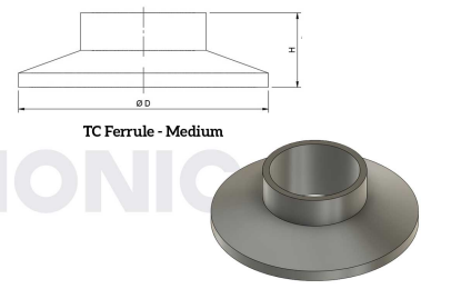 TC FERRULE MEDIUM